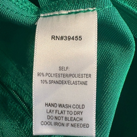 Green One-Piece Swimsuit - Picture 11 of 11